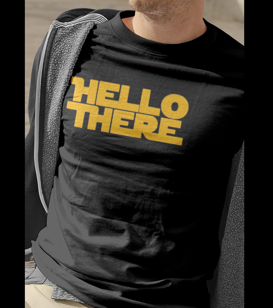 Hello There Obi Wan Kenobi Yellow T-Shirt