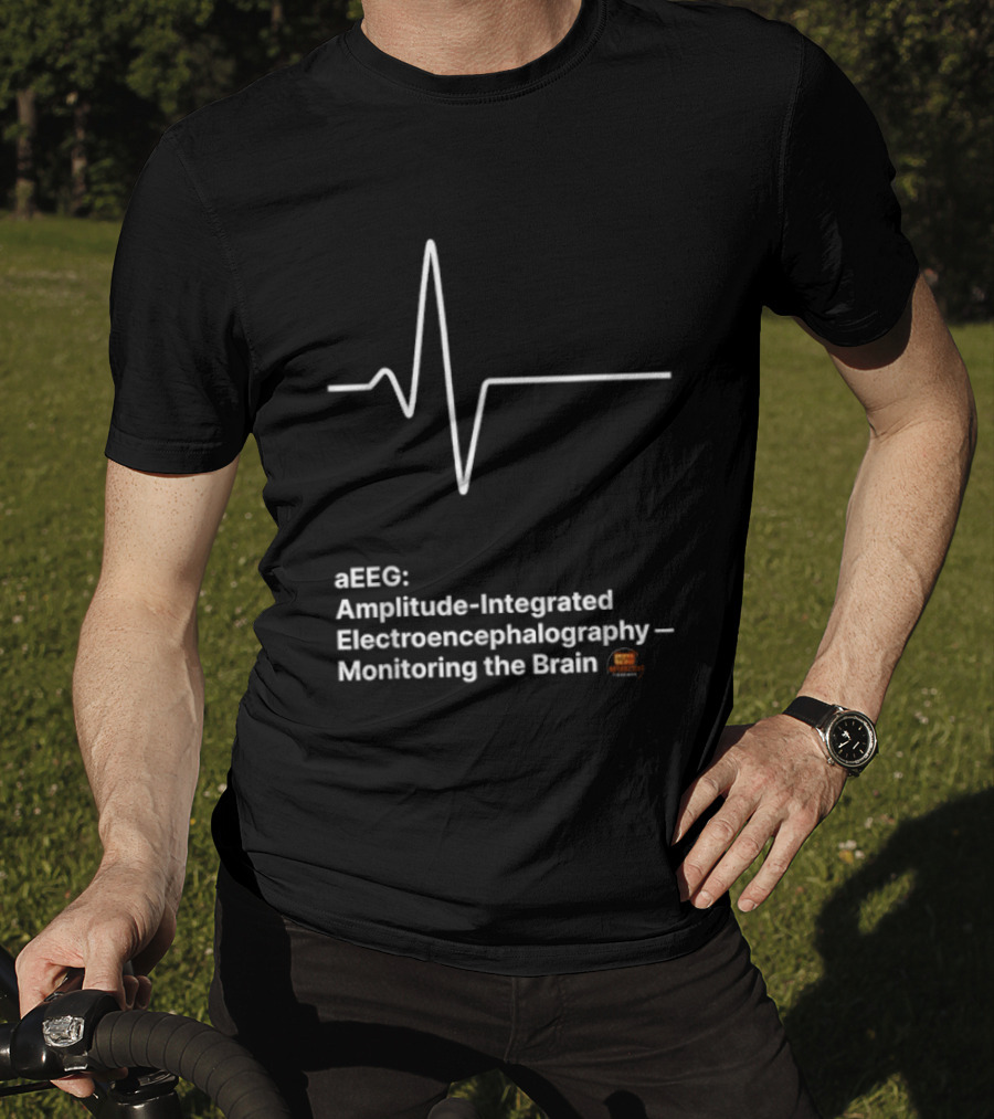 EEEG Amplitude Integrated Electroencephalography Monitoring The Brain T-Shirt