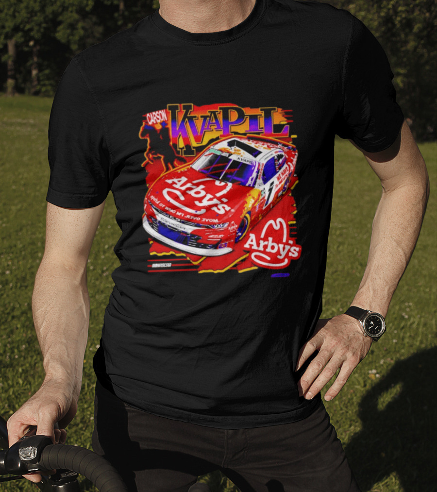 Carson Kvapil Arby's NASCAR Racing Car T-Shirt