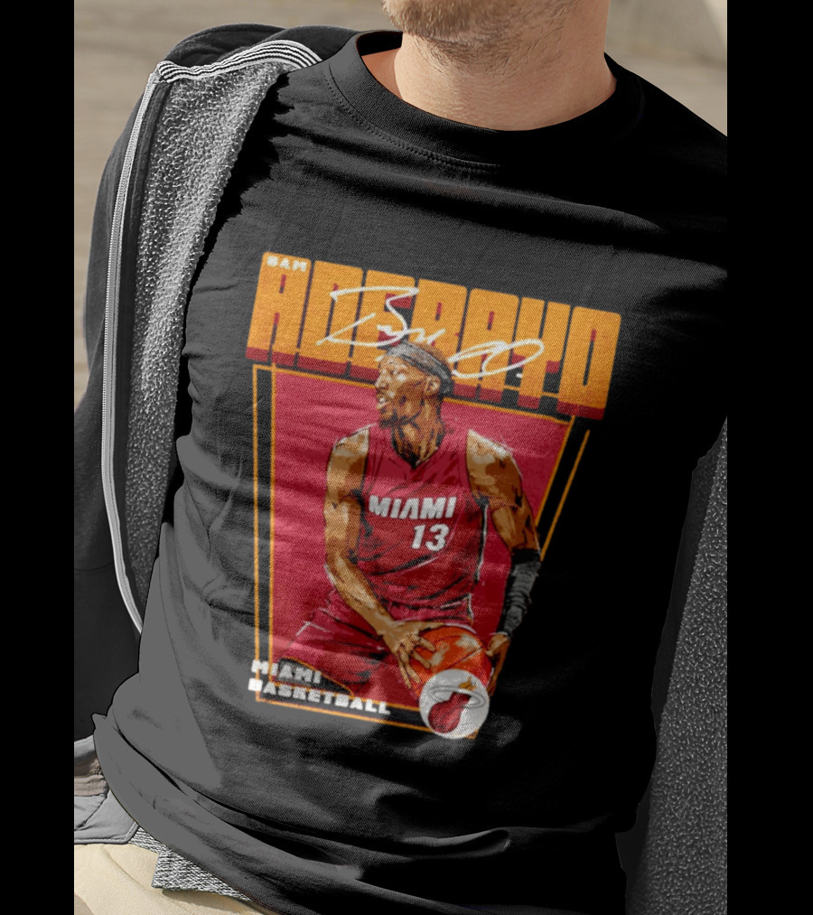 Bam Adebayo Miami 13 Basketball Heat T-Shirt