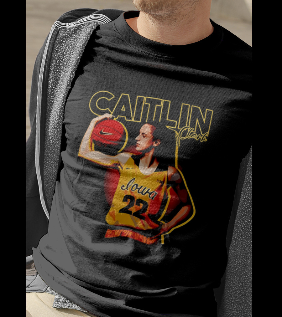 Caitlin Clark Iowa Basketball 22 Nike T-Shirt