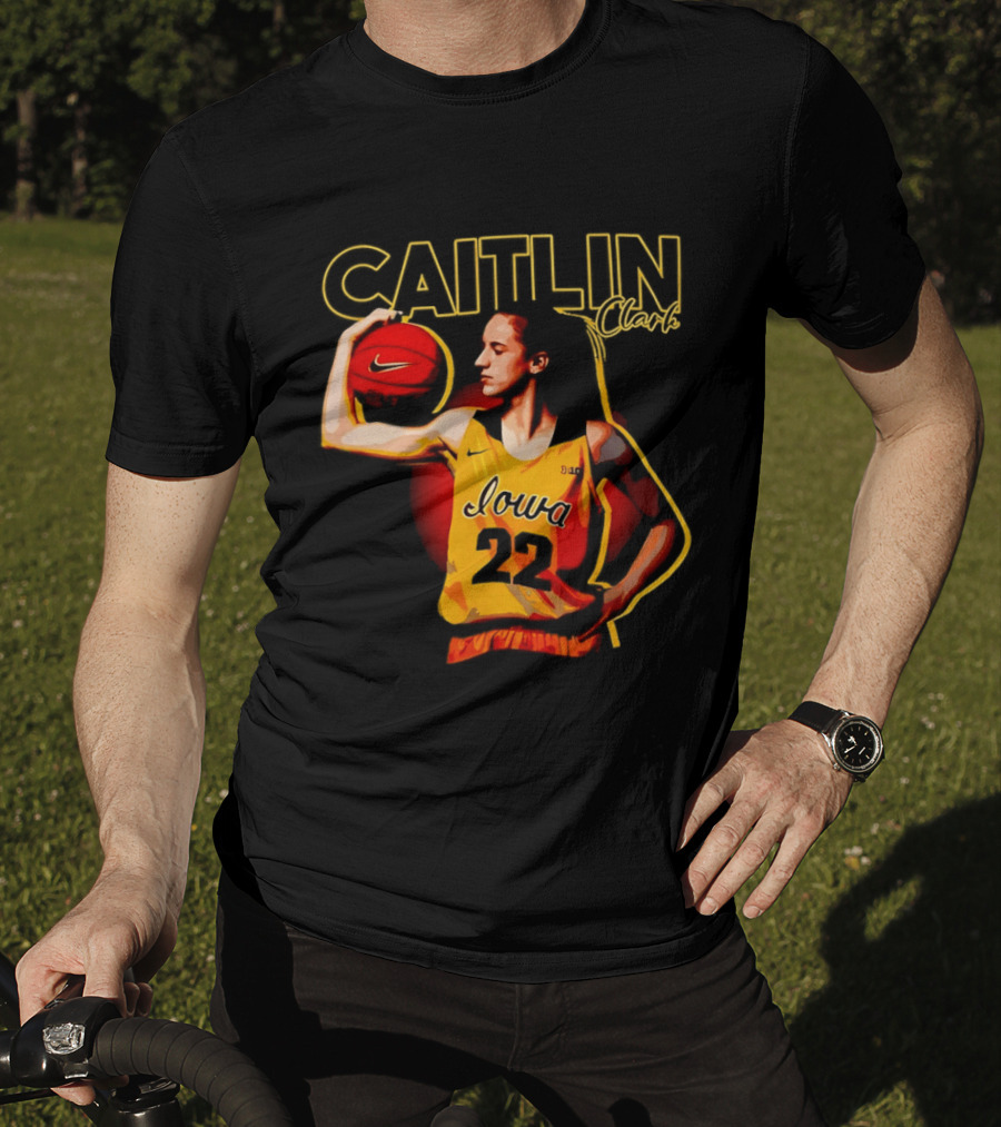 Caitlin Clark Iowa Basketball 22 Nike T-Shirt