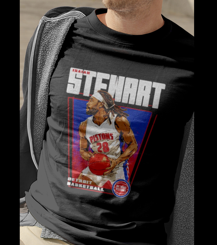 Isaiah Stewart Detroit Pistons Basketball 28 T-Shirt
