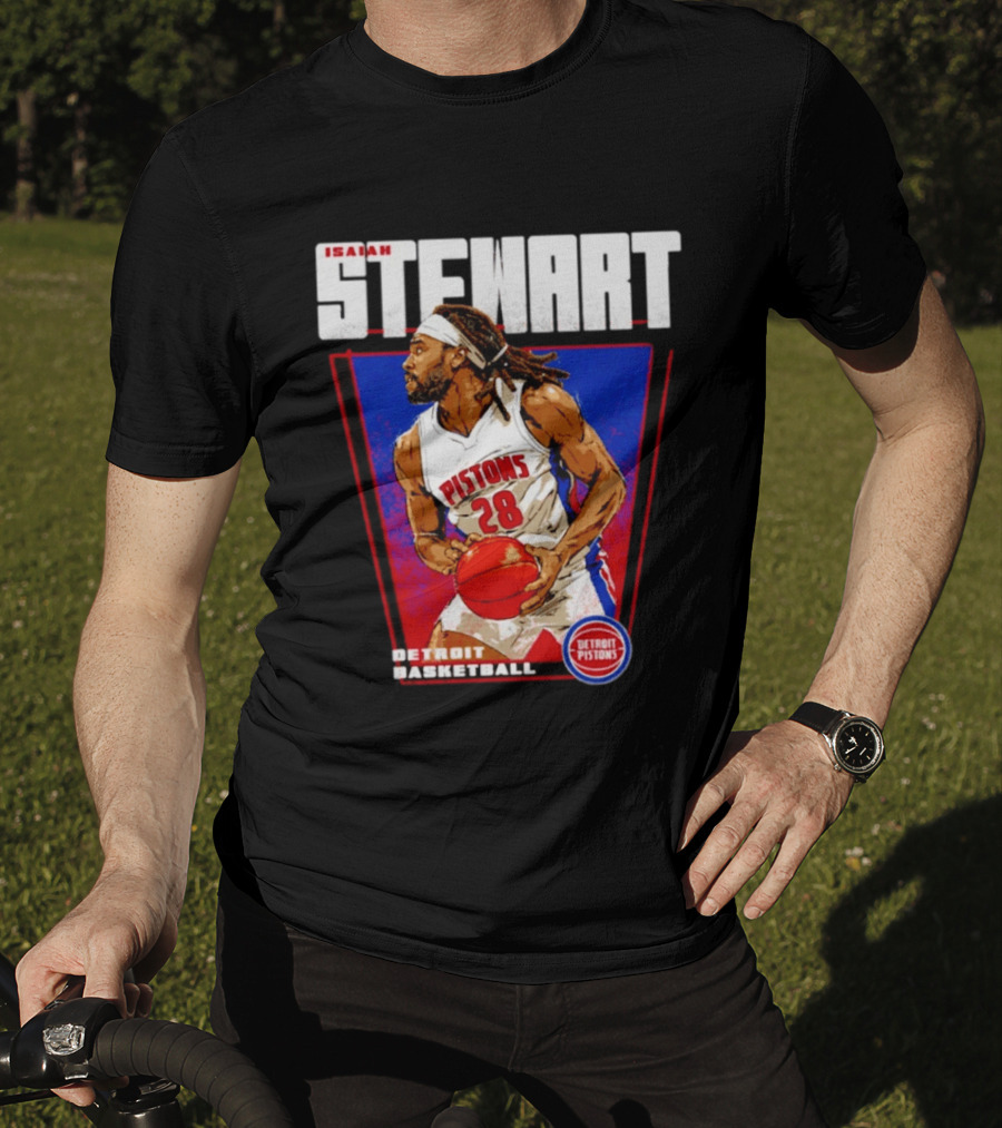 Isaiah Stewart Detroit Pistons Basketball 28 T-Shirt