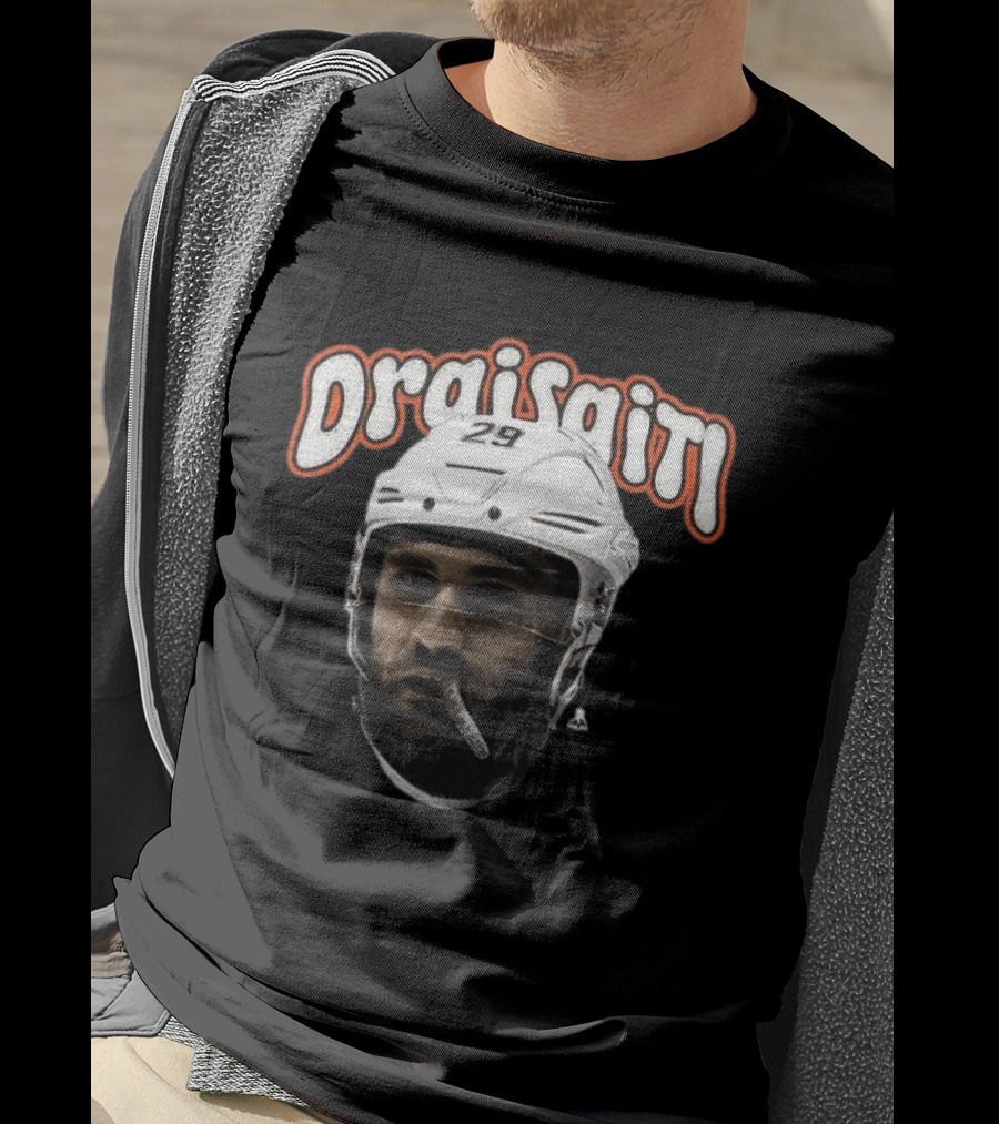 Leon Draisaitl Edmonton Oilers Hockey Draisaitl Big Face 29 T-Shirt