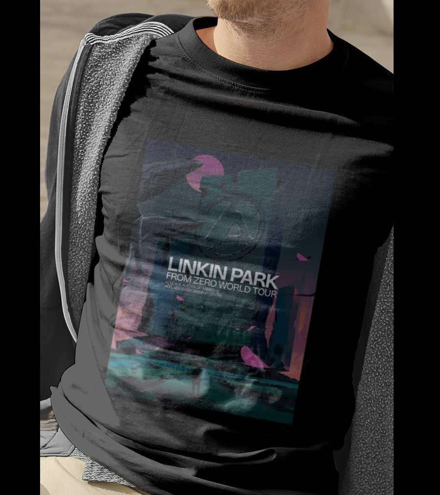 Linkin Park From Zero World Tour Adelaide Australia March 12 2026 Adelaide Entertainment Centre T-Shirt