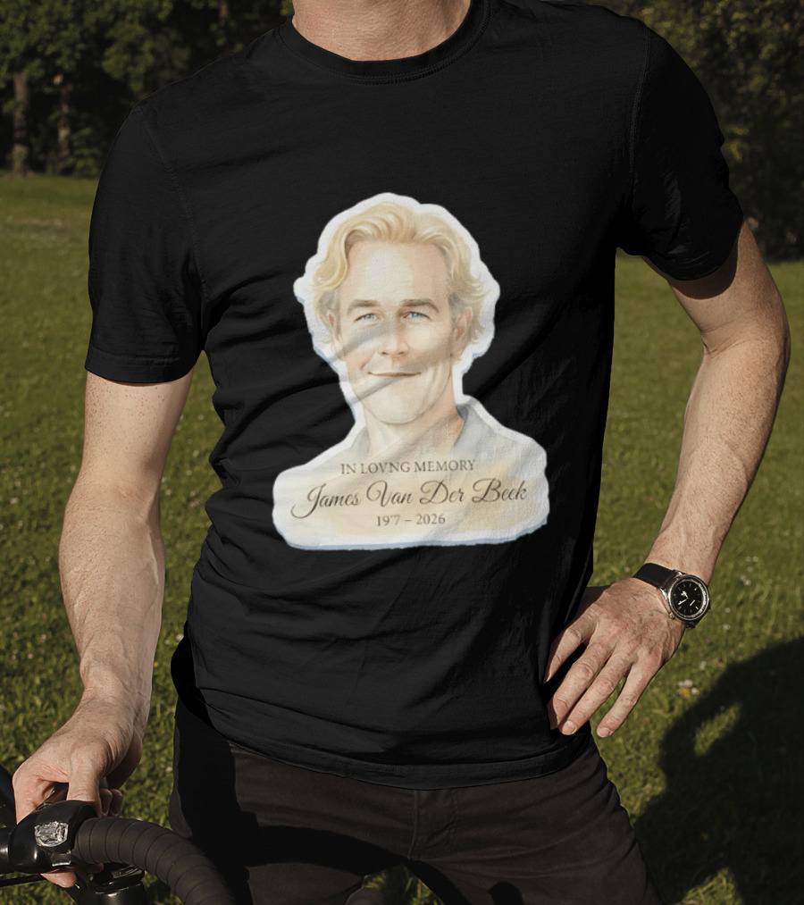 James Van Der Beek In Loving Memory 1977 2026 T-Shirt