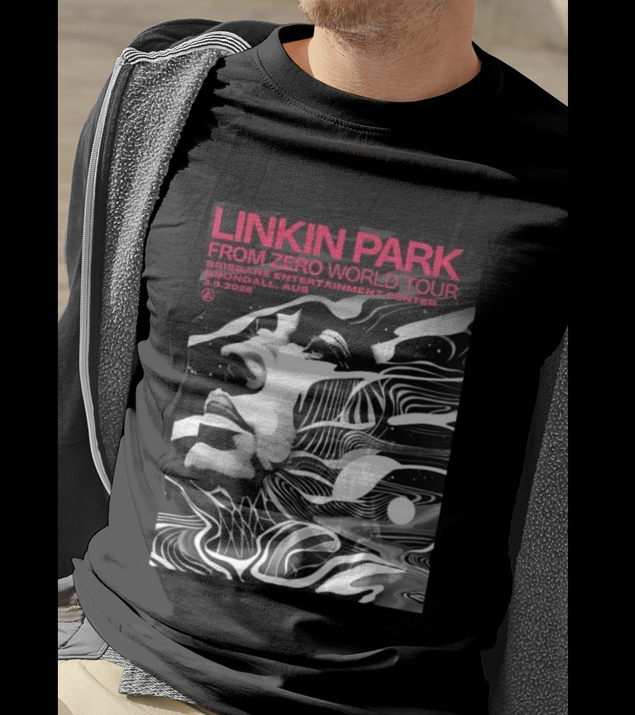 Linkin Park From Zero World Tour Brisbane Entertainment Center Boondall Australia March 3 2026 T-Shirt