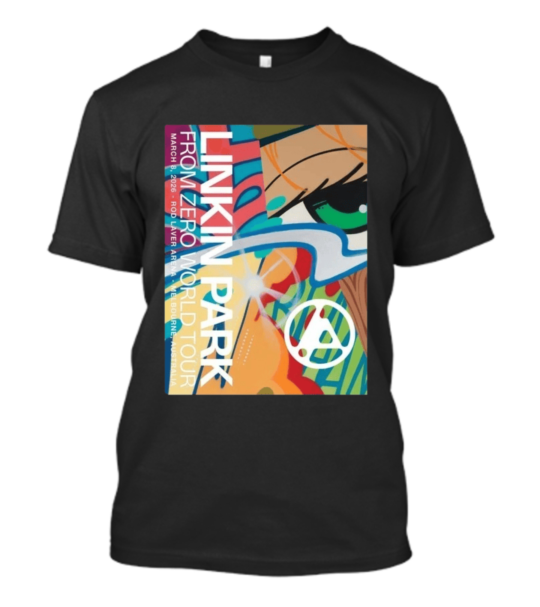Linkin Park From Zero World Tour Rod Laver Arena Melbourne Australia March 8 2026 T-Shirt