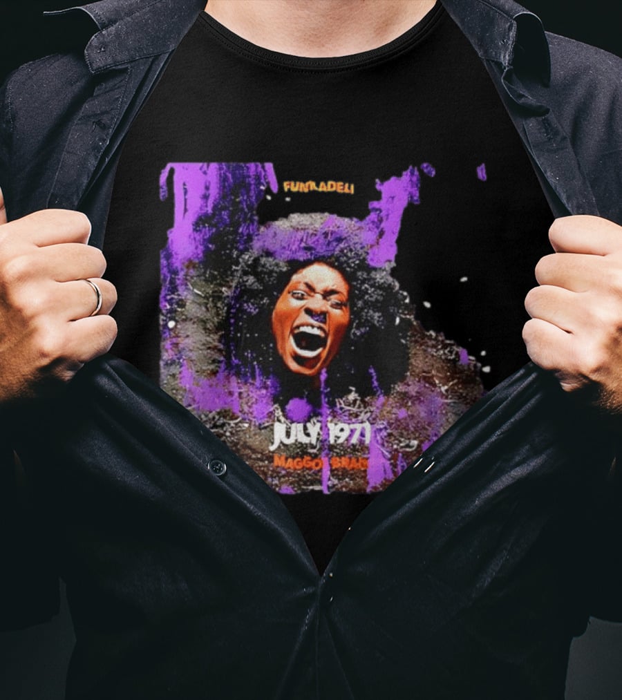 July 1971 Funkadelic Maggot Brain Album Cover T-Shirt