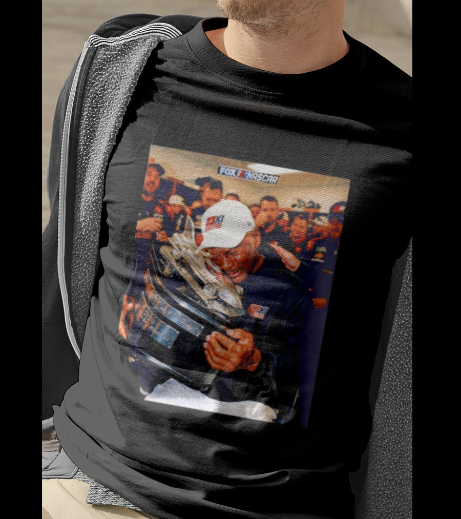 FOX NASCAR Michael Jordan 23XI Racing Daytona 500 Victory Celebration T-Shirt