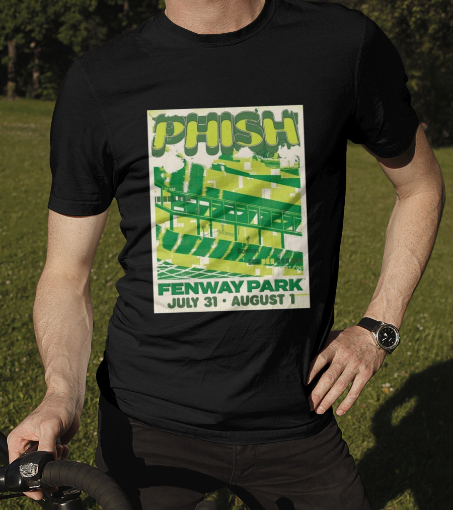 Phish Fenway Park Boston July 31 August 1 Event 2026 T-Shirt