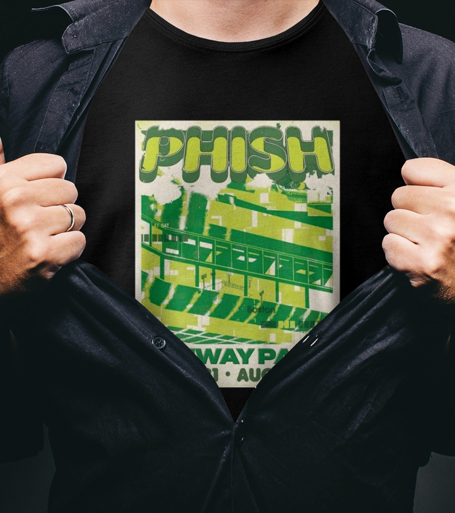 Phish Fenway Park Boston July 31 August 1 Event 2026 T-Shirt