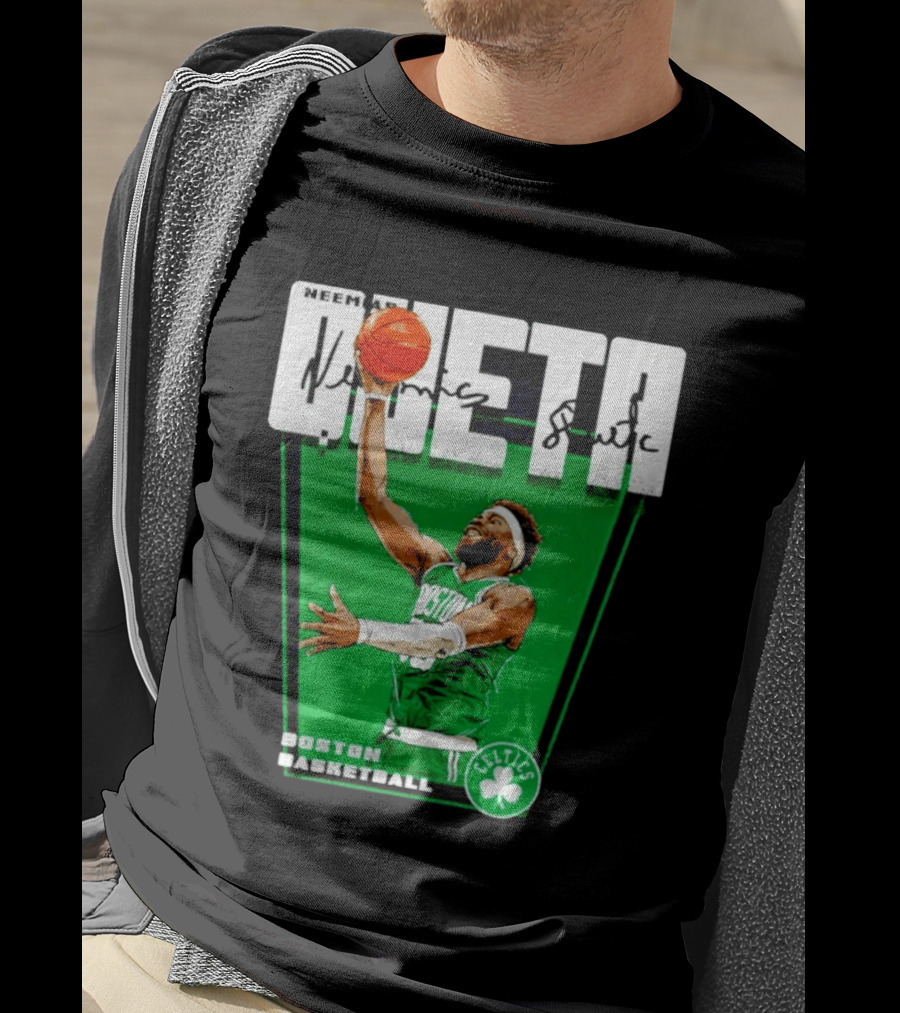 Neemias Queta Boston Celtics Basketball Celtics T-Shirt