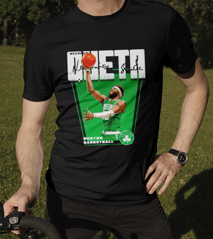 Neemias Queta Boston Celtics Basketball Celtics T-Shirt