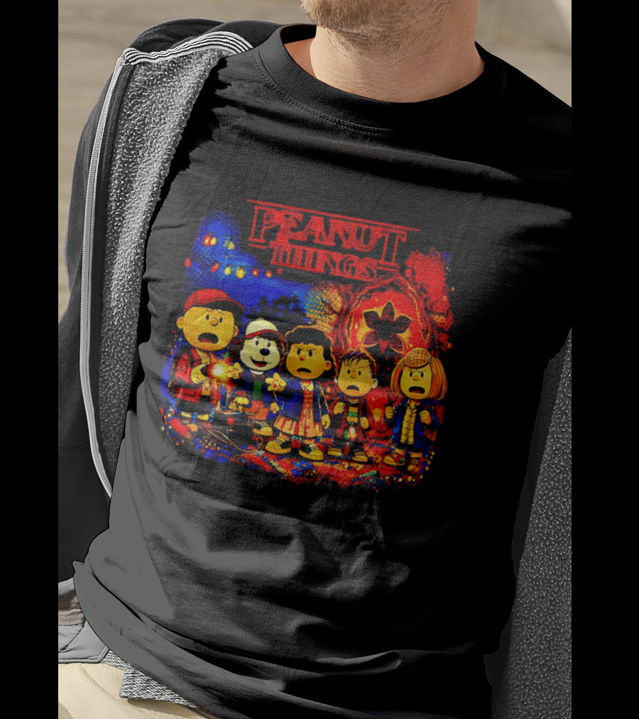 Peanut Things Parody Mashup Mystery Adventures T-Shirt