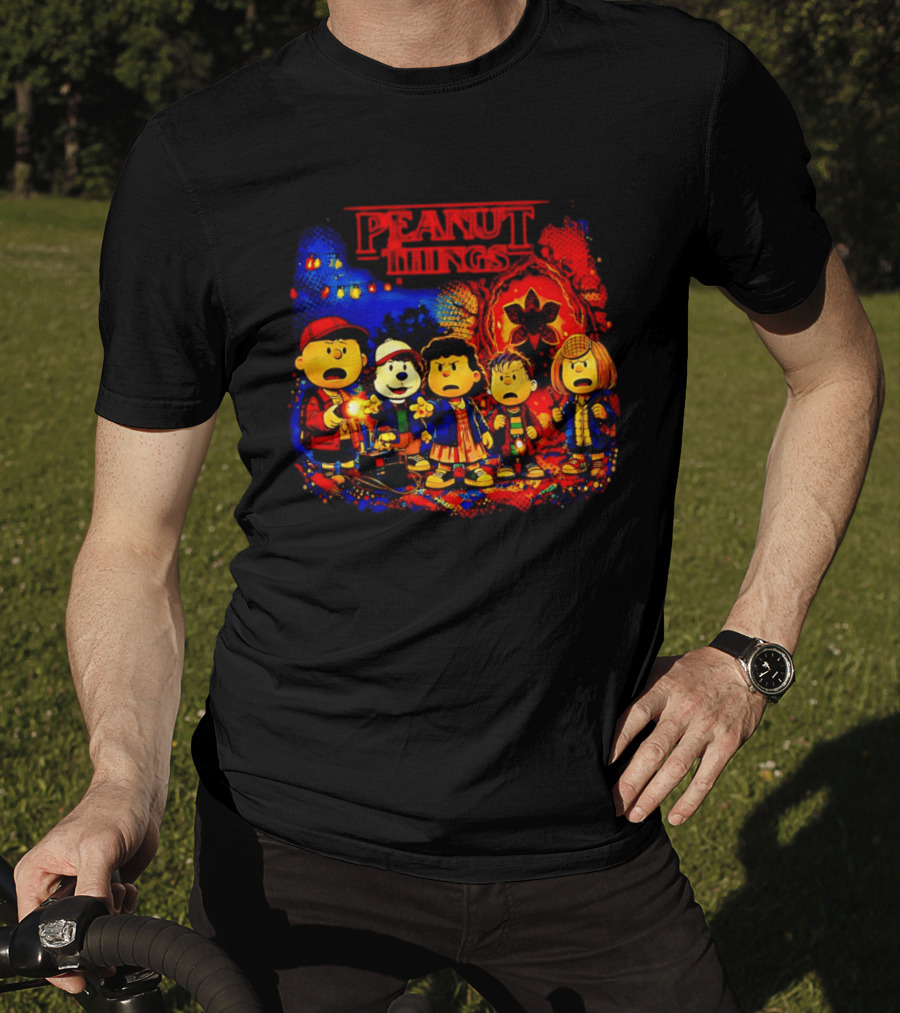 Peanut Things Parody Mashup Mystery Adventures T-Shirt