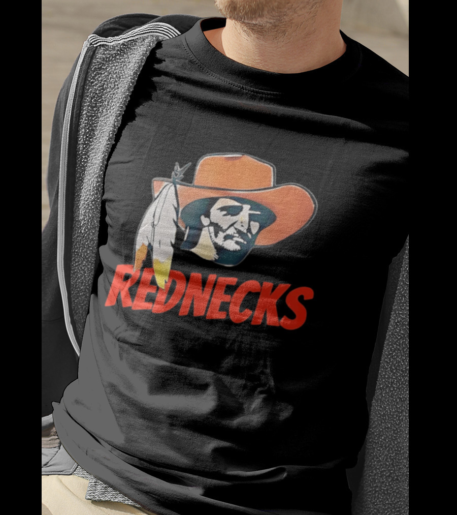 Rednecks Cowboy Hat Feather T-Shirt