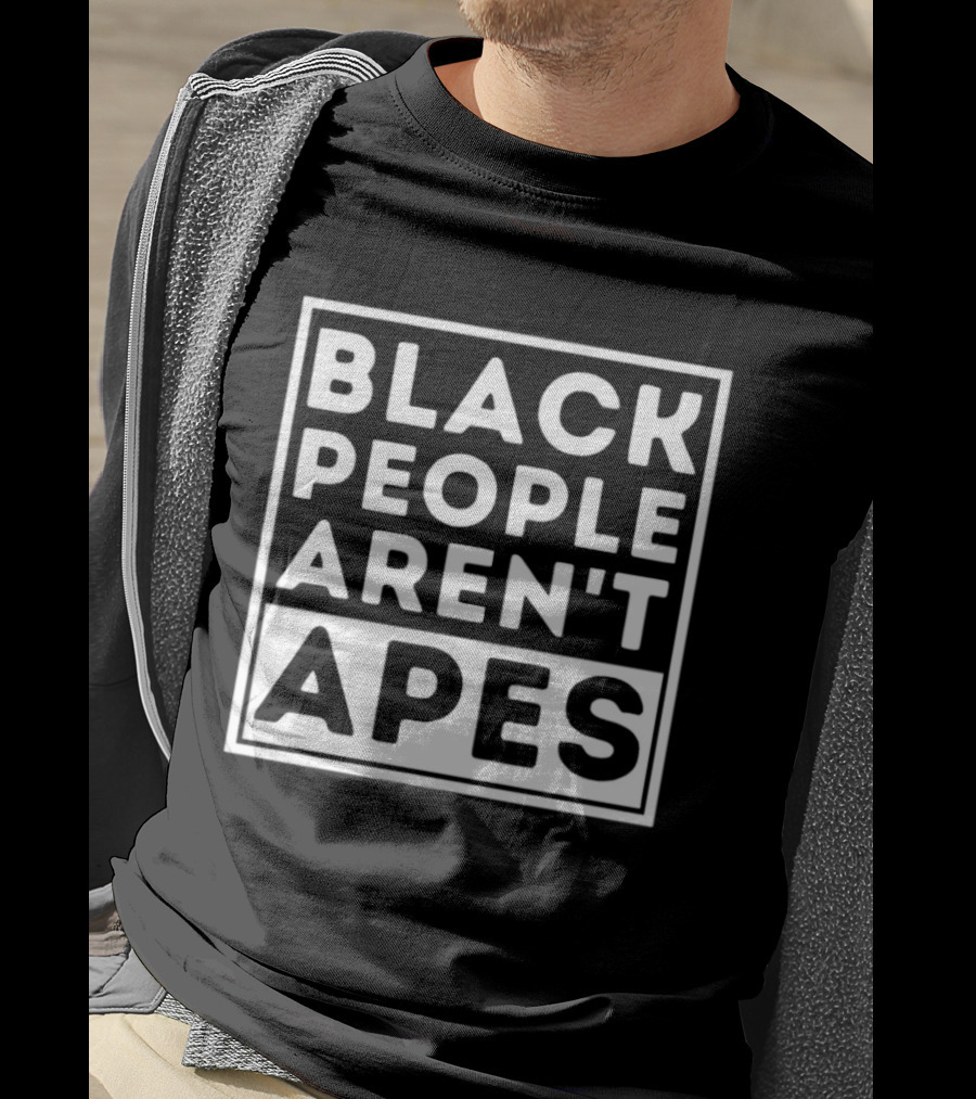 Rep Al Green Black People Aren't Apes Awareness Message T-Shirt