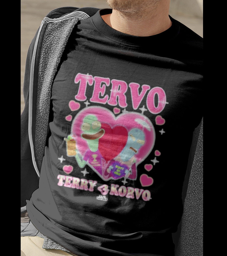 TERVO Terry Korvo Trophy Husband Don't Go Bacon My Heart T-Shirt