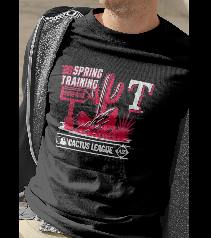 Texas Rangers 2026 Surprise Cactus League Spring Training MLB T-Shirt