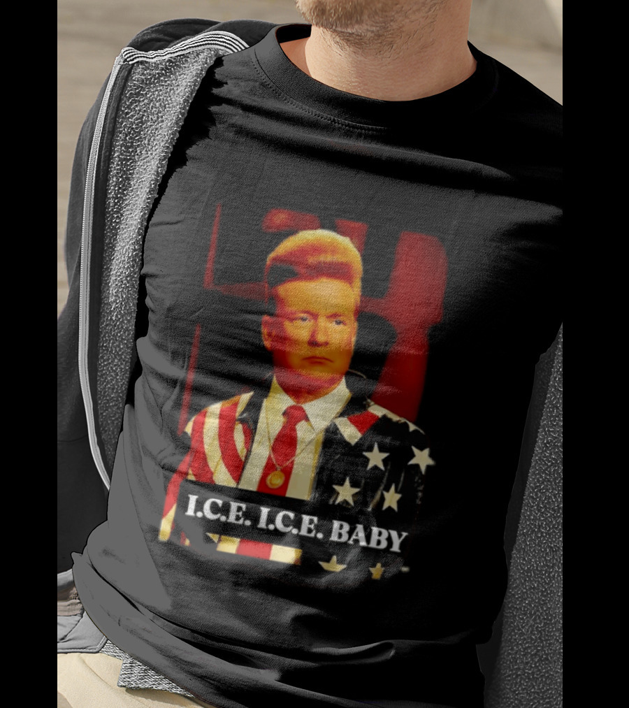 I.C.E. I.C.E. Baby Patriotic Flag Suit T-Shirt
