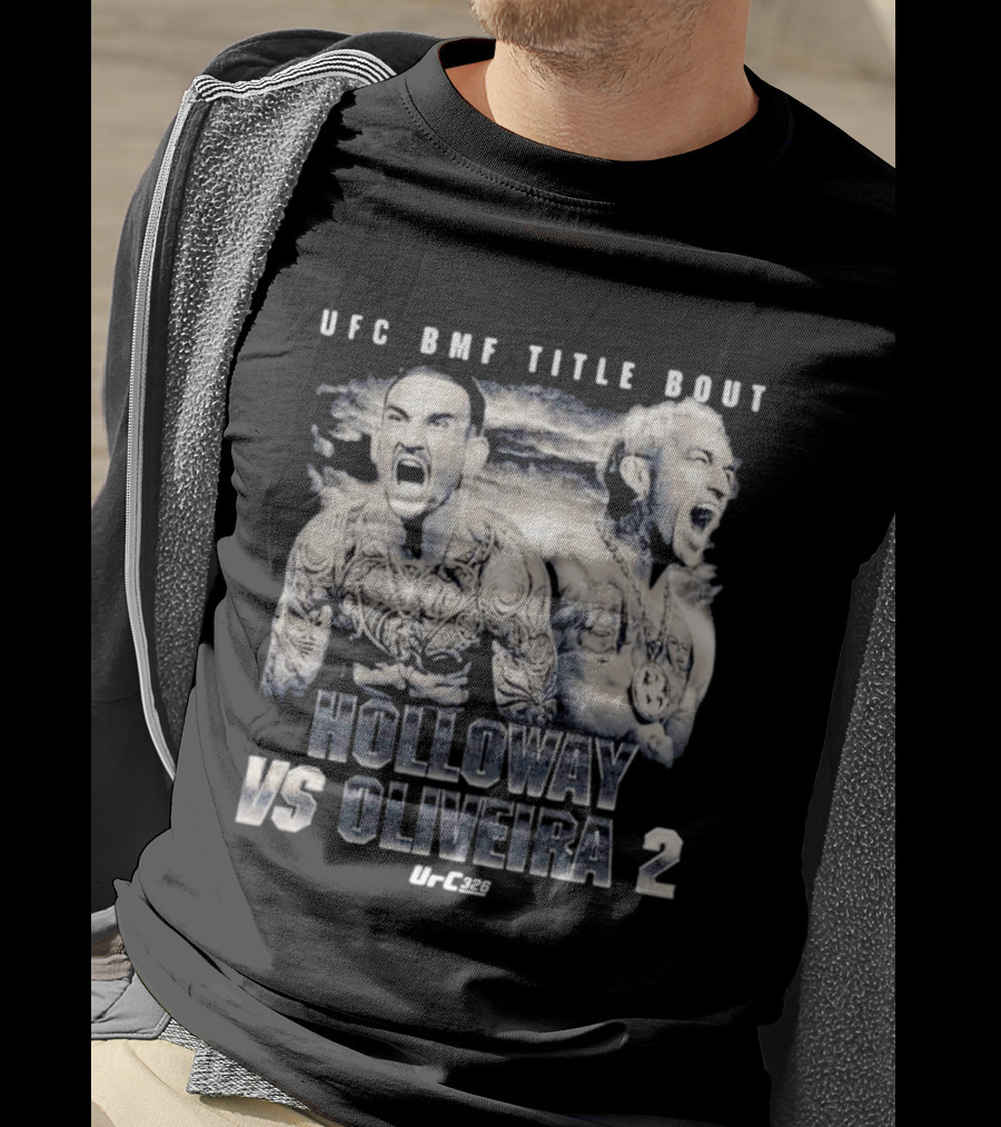 UFC BMF Title Bout Holloway Vs Oliveira 2 Or 326 T-Shirt