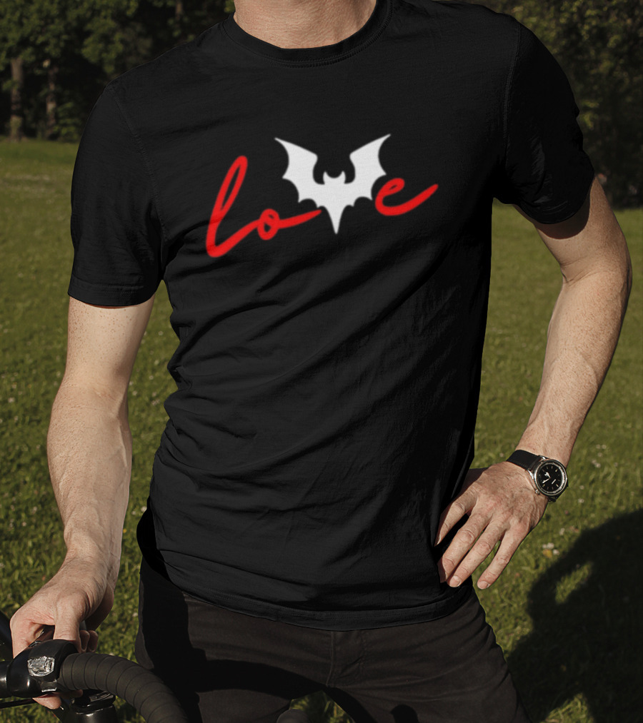 VyroniQ Love Bat Winged Heart T-Shirt