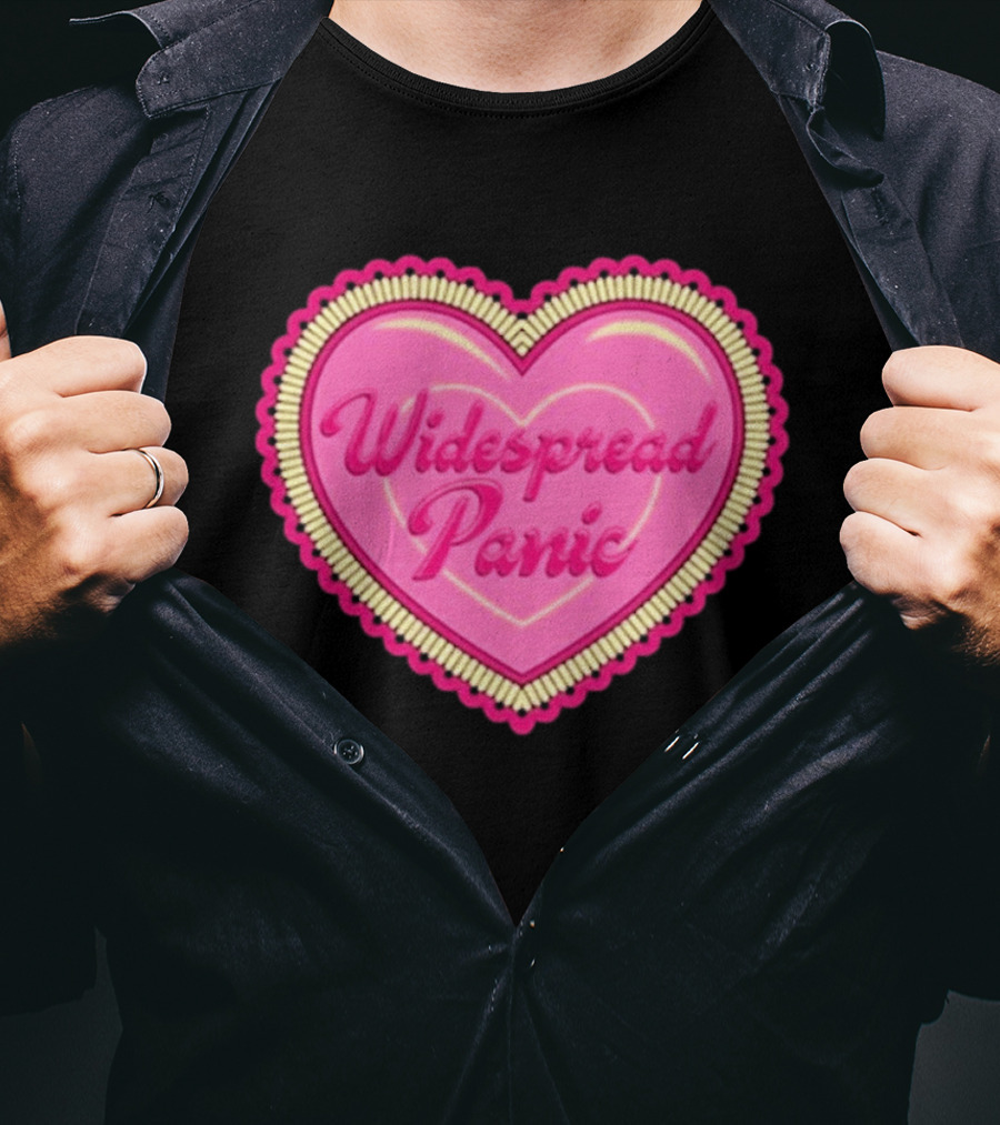 Widespread Panic Heart 2 14 2 15 2026 Austin TX Event T-Shirt