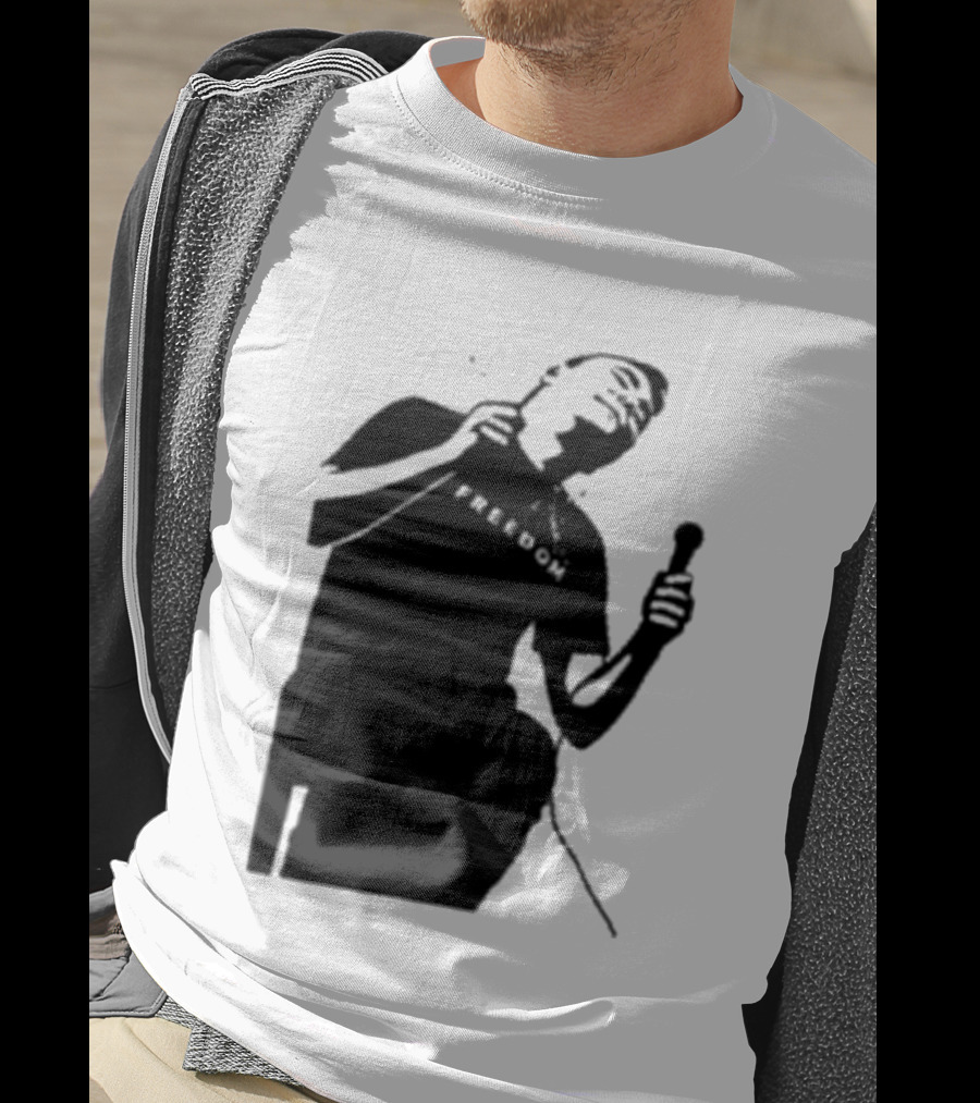 Charlie Kirk Shooting Freedom History Moment T-Shirt