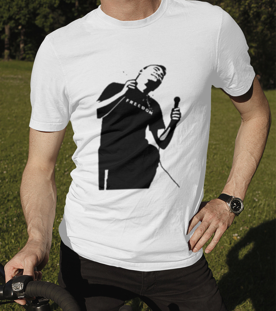 Charlie Kirk Shooting Freedom History Moment T-Shirt