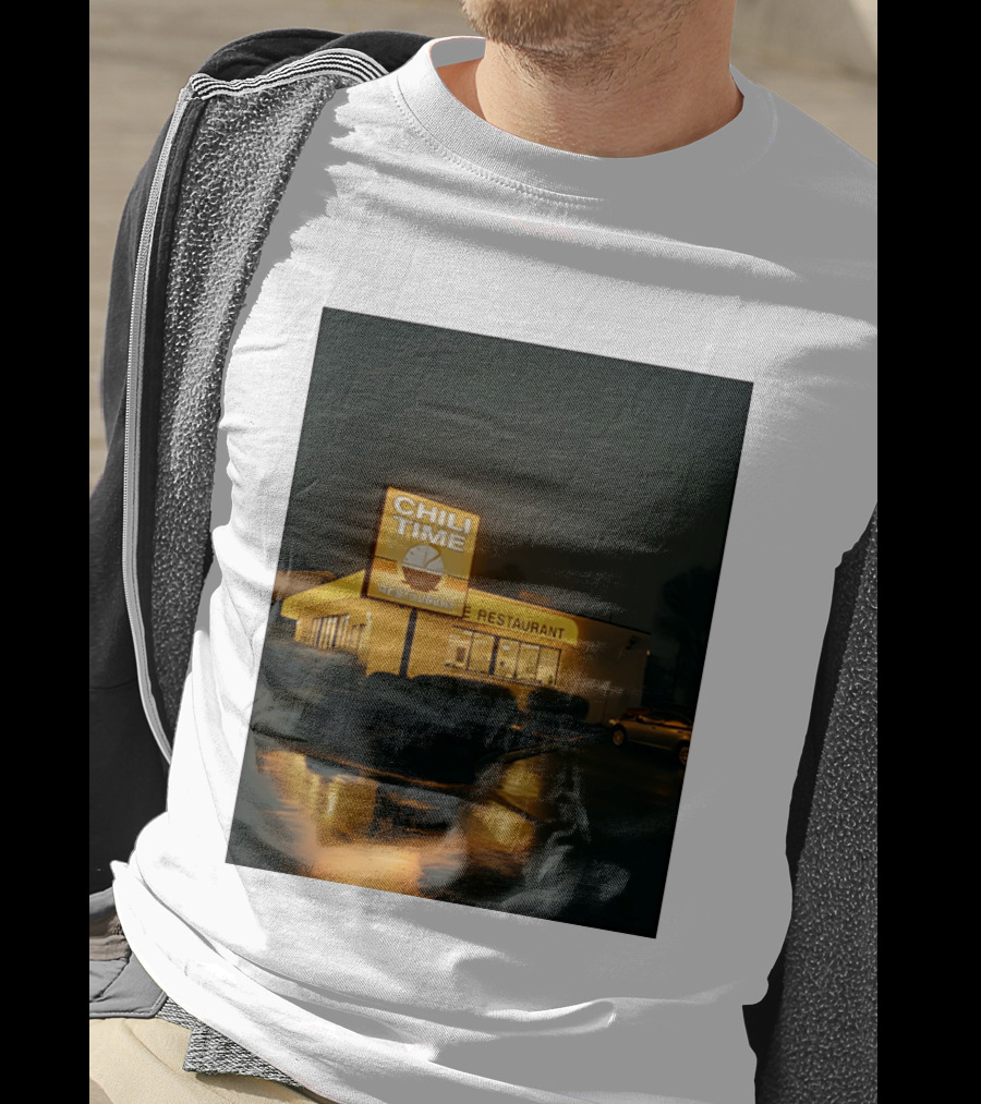 CHILI TIME Night Vibes Restaurant St Bernard Recreation Department T-Shirt