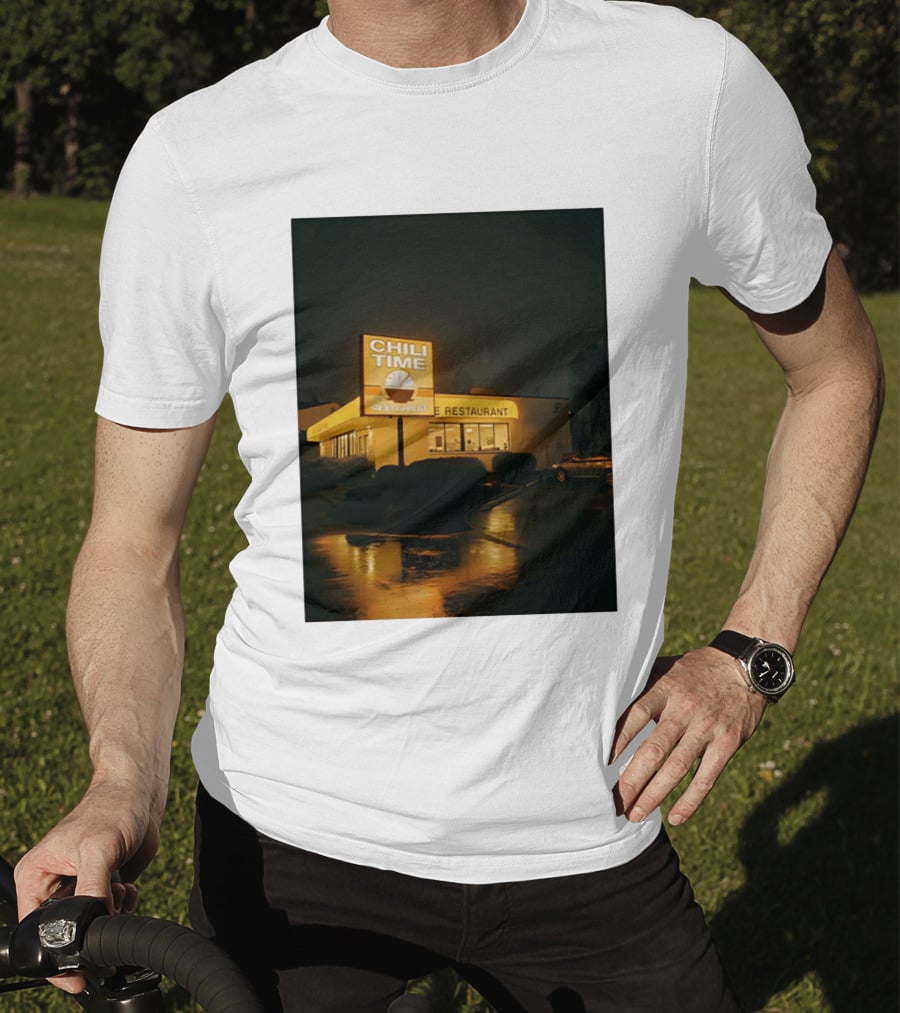 CHILI TIME Night Vibes Restaurant St Bernard Recreation Department T-Shirt