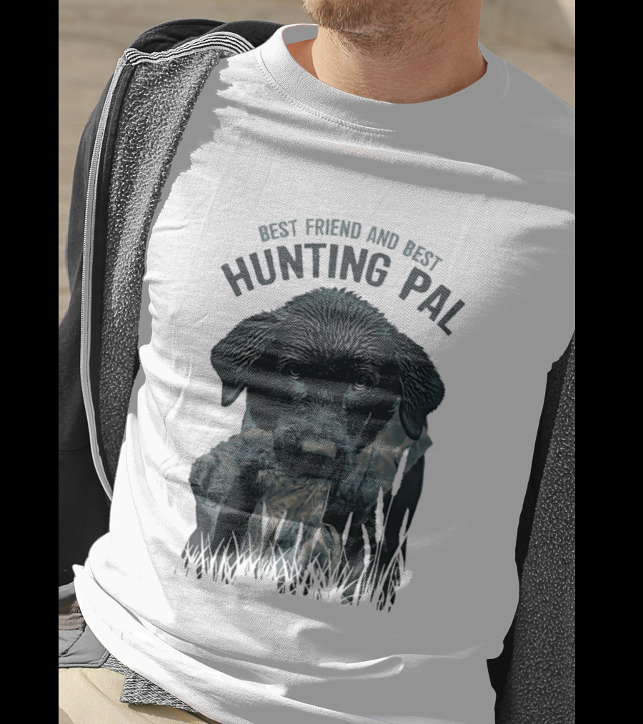 Best Friend And Best Hunting Pal Dog Retriever T-Shirt