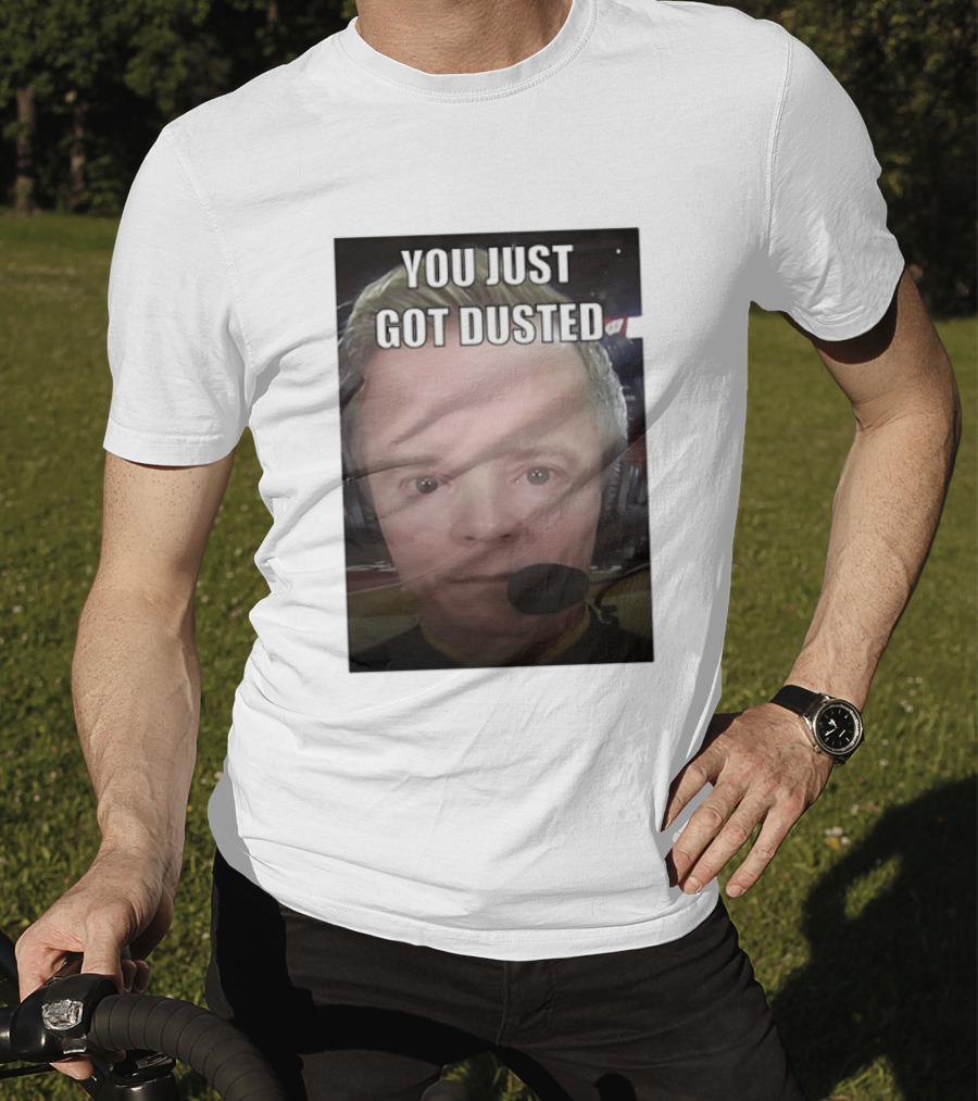 You Just Got Dusted Dusty May Michigan Wolverines T-Shirt