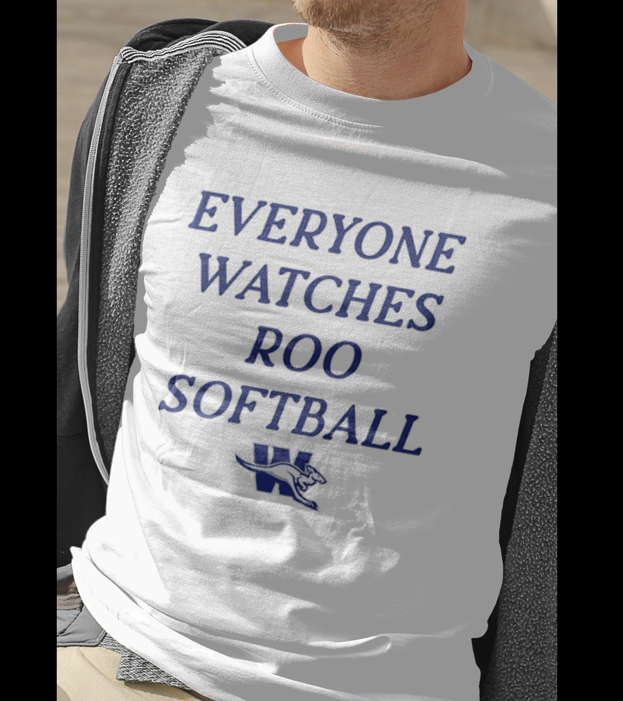 Everyone Es Roo Softball Kangaroo T-Shirt