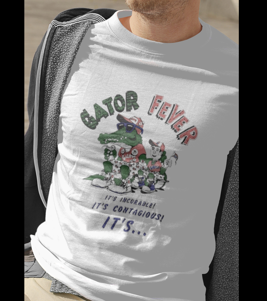 Gator Fever Incurable Contagious It's Florida Celebration T-Shirt