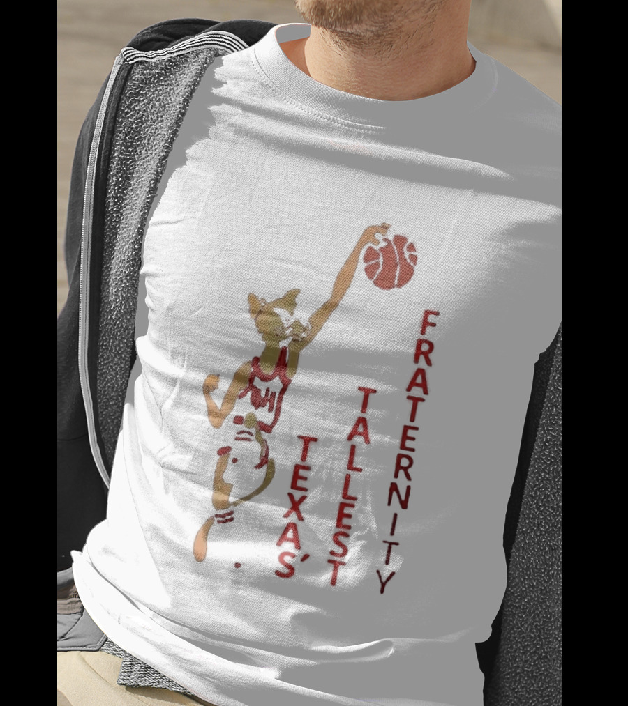 Houston Cougars Texas Tallest Fraternity Cat Dunking Phi Slama Jama T-Shirt