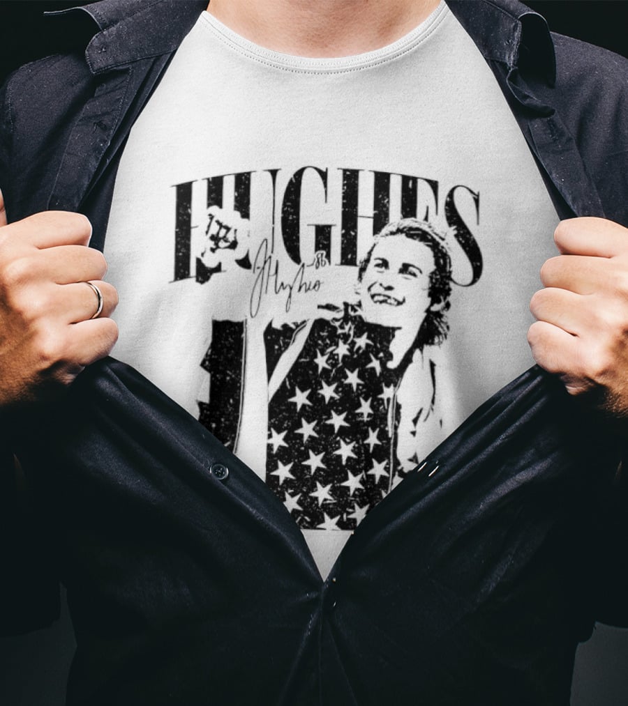 Hughes Jack Team USA Olympic Gold Medal Hockey 2026 Stars T-Shirt