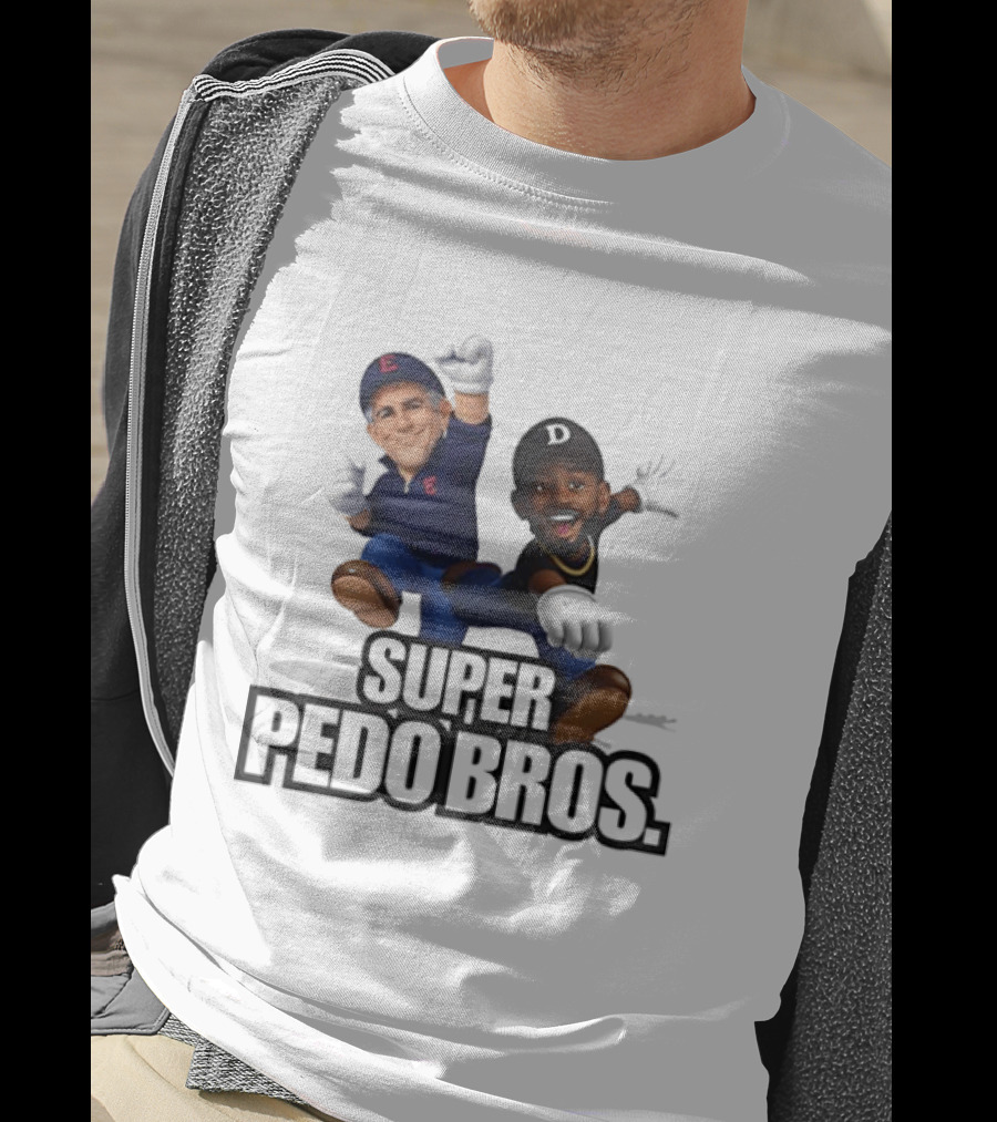 Jeffrey Epstein And Diddy Super Pedo Bros Video Game T-Shirt