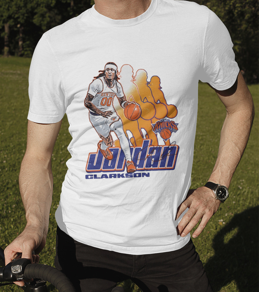 Jordan Clarkson New York Knicks Basketball Sports T-Shirt