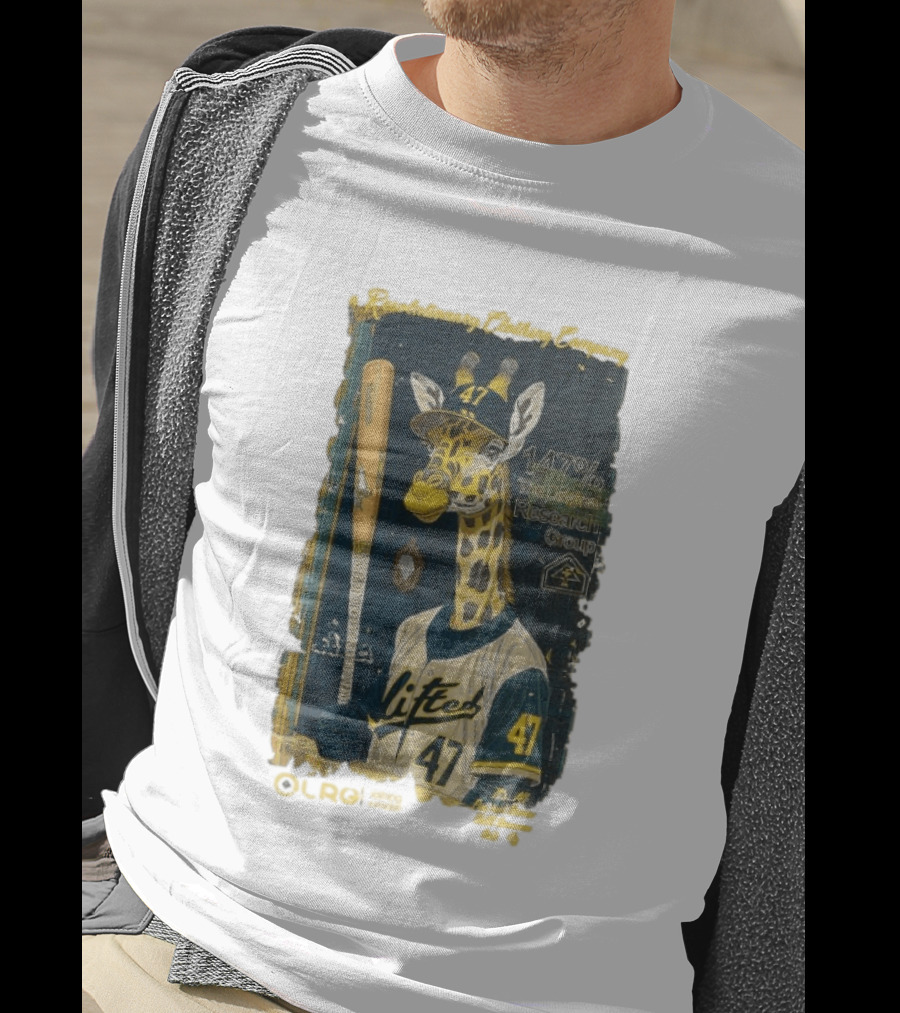 Lifted Research Group 147% Baseball Giraffe 47 T-Shirt