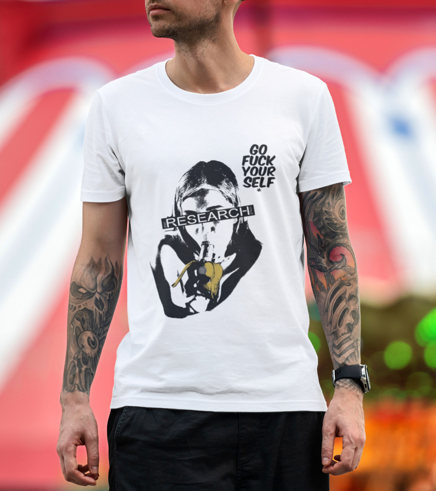 Go Fuck Yourself Research Group Banana T-Shirt