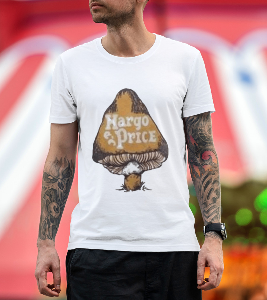Margo Price Sean Thompson's Weird Ears Wild At Heart Tour 2026 February 17 Mushroom T-Shirt