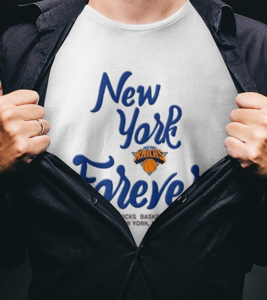 New York Knicks Forever Basketball Club Barfly Urban Knicks T-Shirt