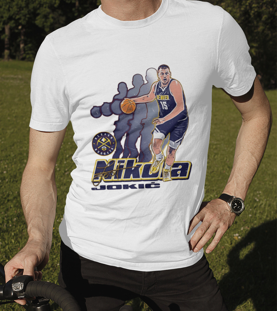 Denver Nuggets Nikola Jokic Basketball Player 15 T-Shirt