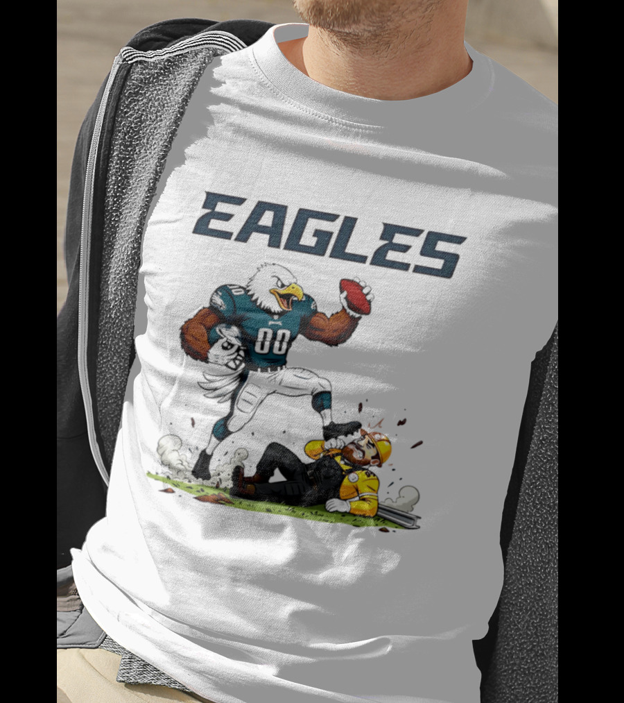 Philadelphia Eagles Vs Pittsburgh Steelers Rivalry Beat Steelers T-Shirt
