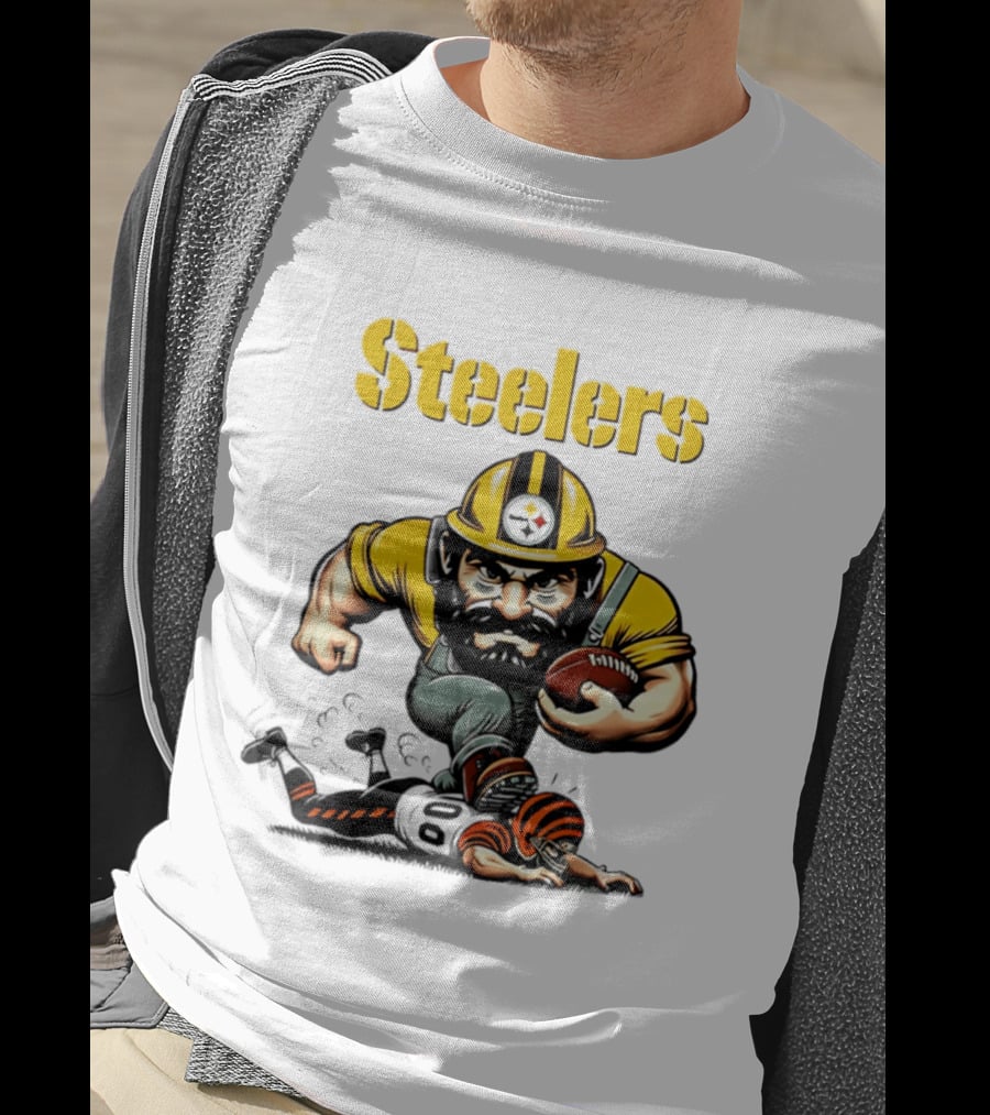 Steelers Dominate Bengals Rivalry Tough Football Showdown T-Shirt