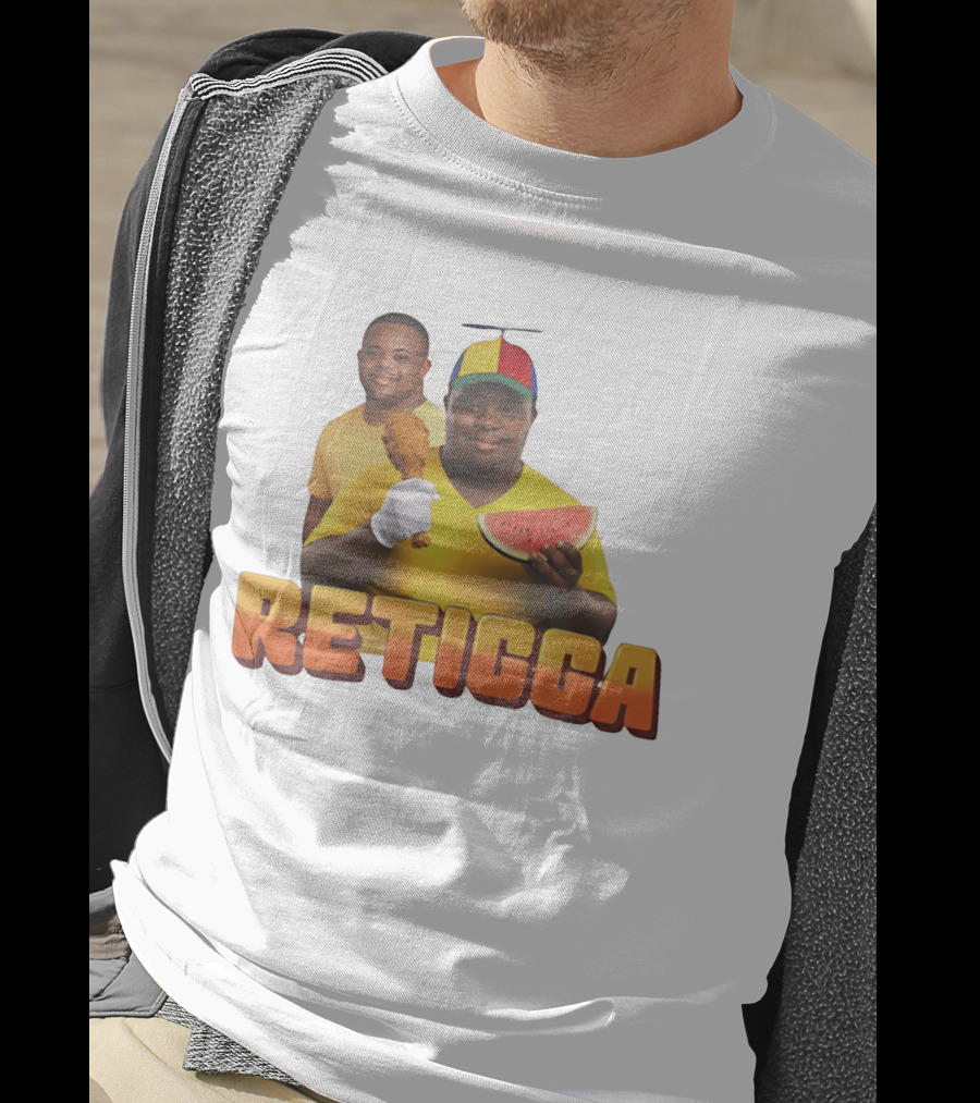 RETIGGA Fried Chicken Watermelon Meme Colorful Propeller Hat T-Shirt