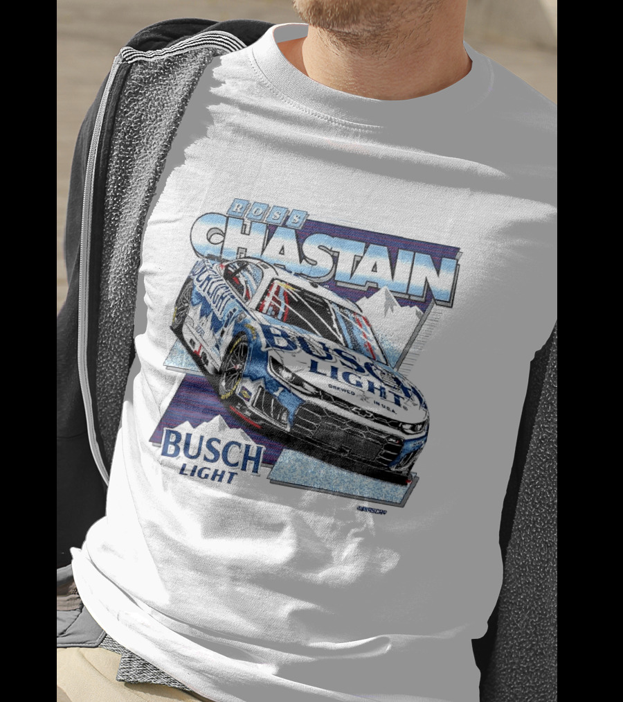 Ross Chastain Busch Light NASCAR Racing Car T-Shirt